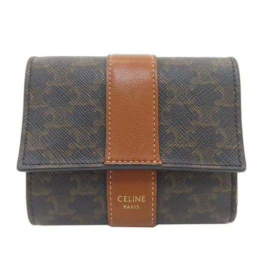 セリーヌ スモール トリフォールド ウォレット 三つ折り財布(小銭入れあり) 中古 商品画像2