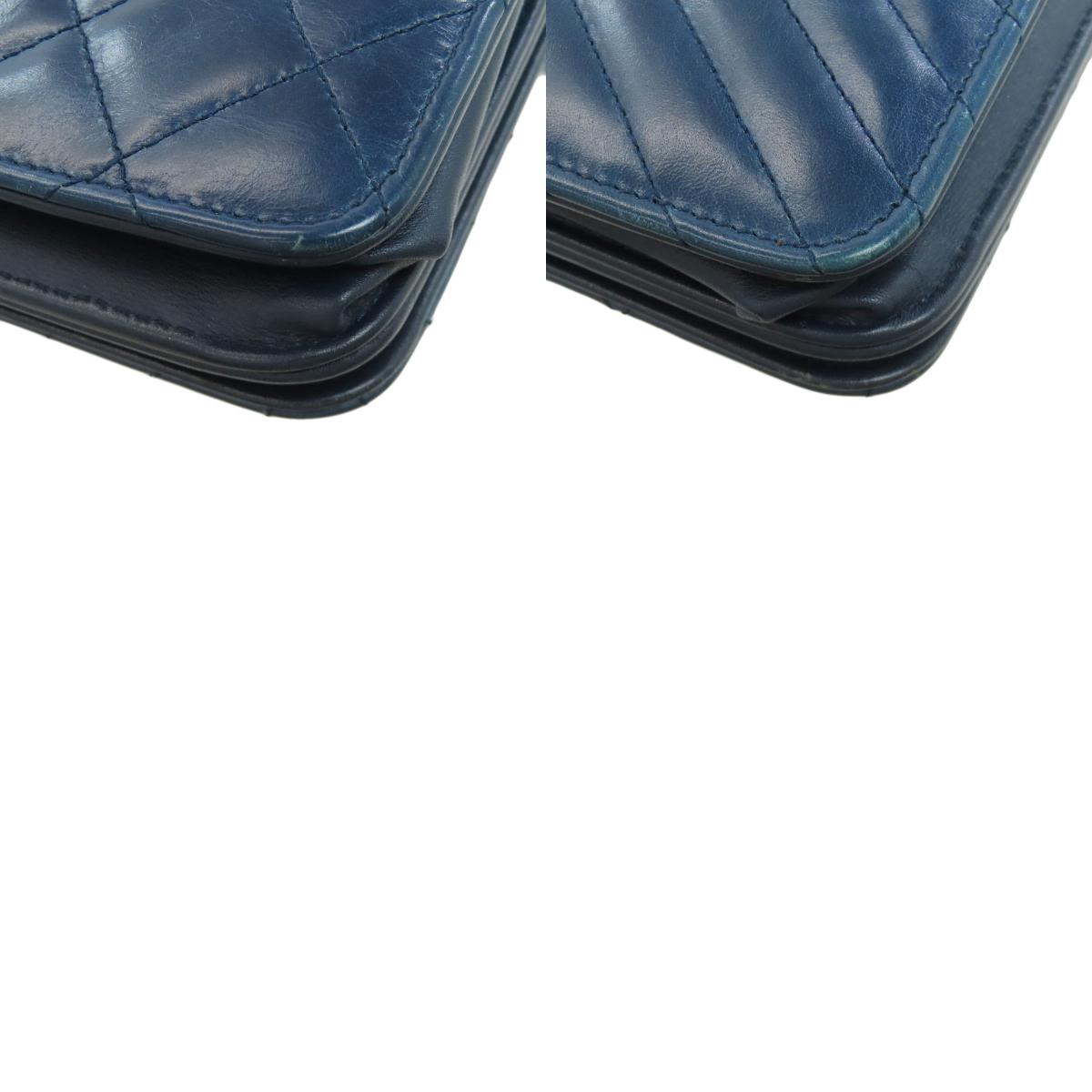 シャネル ココマーク マトラッセ シルバー金具 長財布(小銭入れあり) 中古 商品画像20