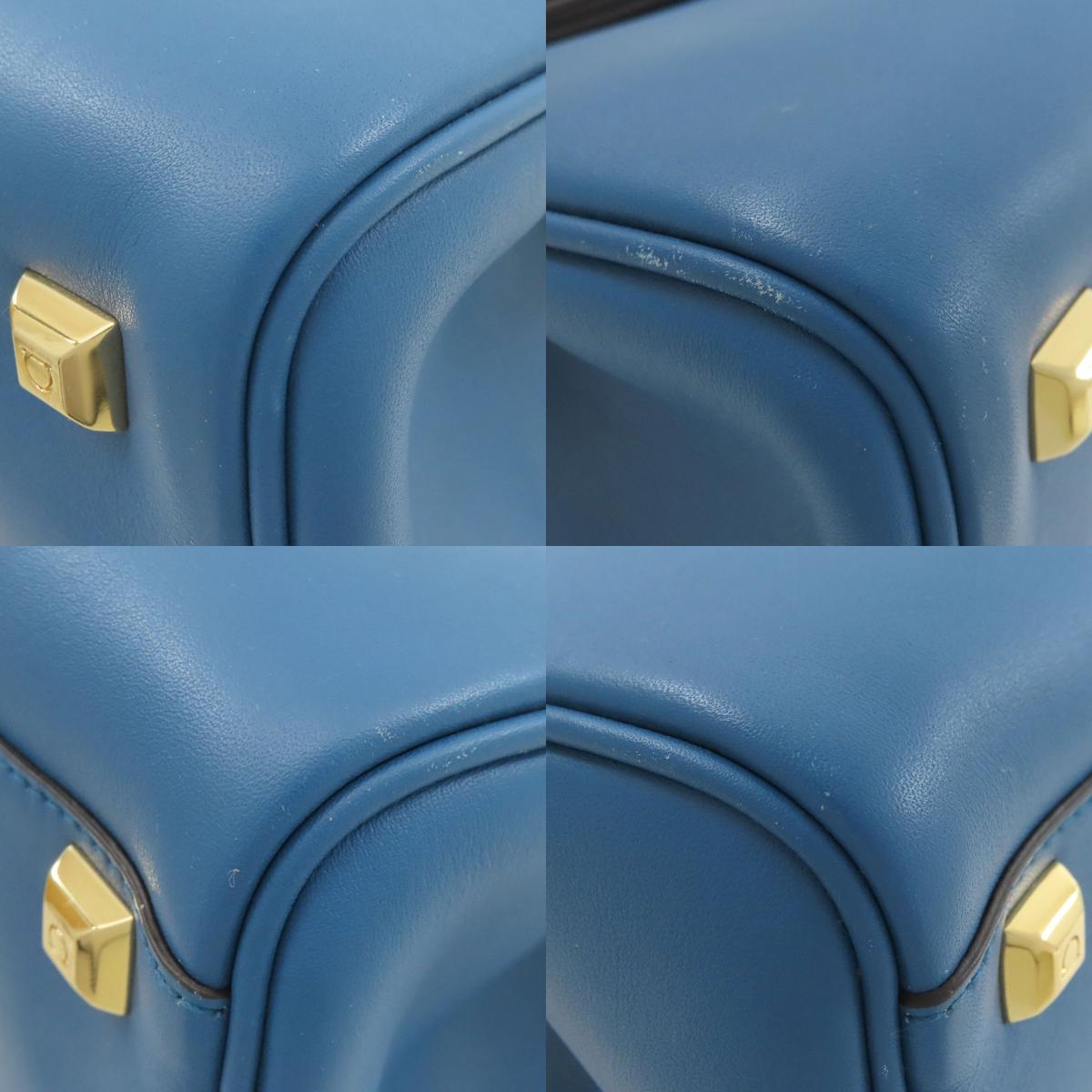 サルヴァトーレフェラガモ ガンチーニ金具 2WAY ハンドバッグ 中古 商品画像20