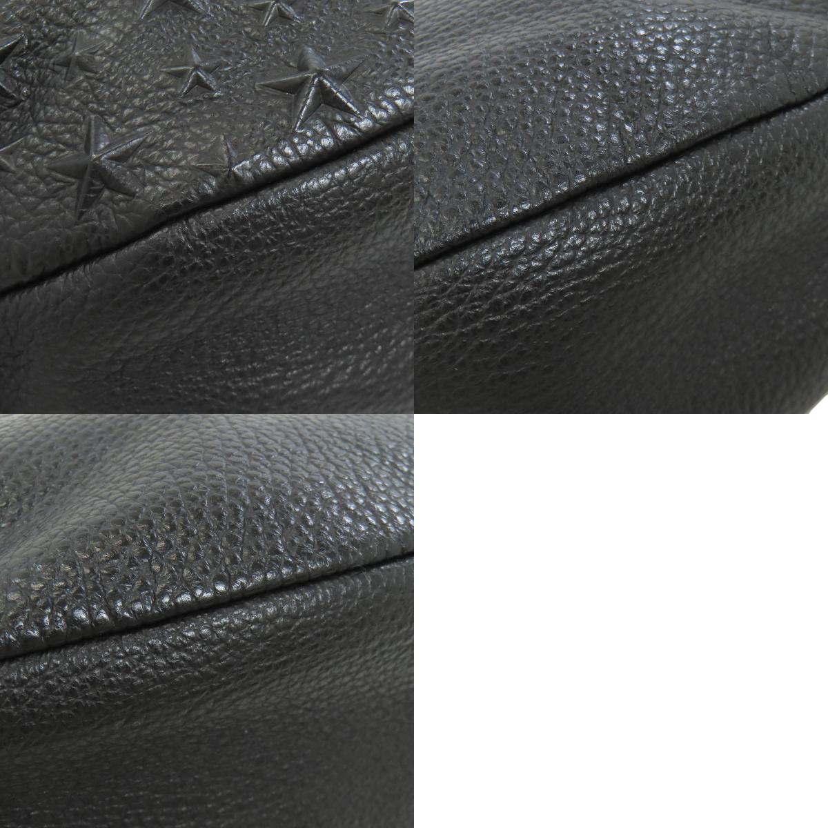 Jimmy Choo ジミーチュウ スターエンボス ボディバッグ レザー レディース 中古