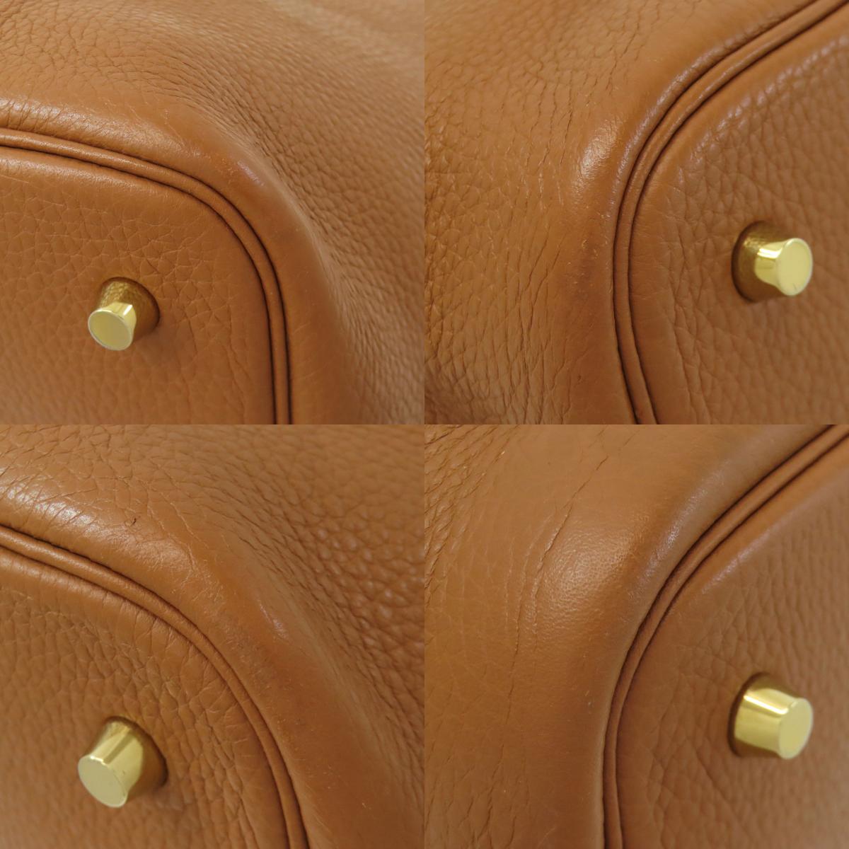 エルメス ピコタンロックMM ゴールド ゴールド金具 ハンドバッグ 中古 商品画像20