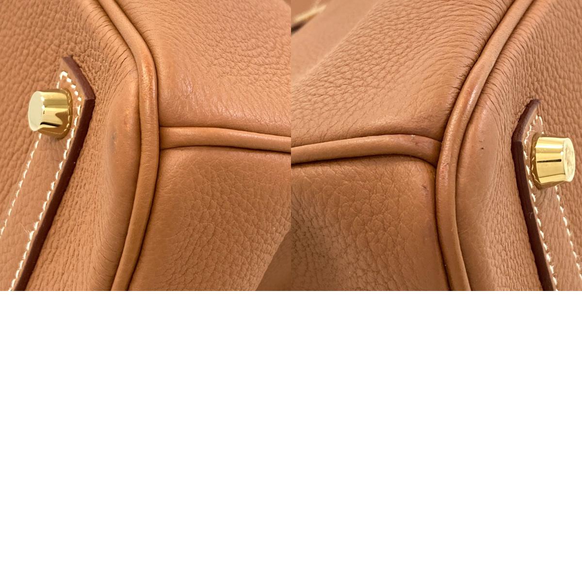 エルメス バーキン35 ゴールド ゴールド金具 ハンドバッグ 中古 商品画像20