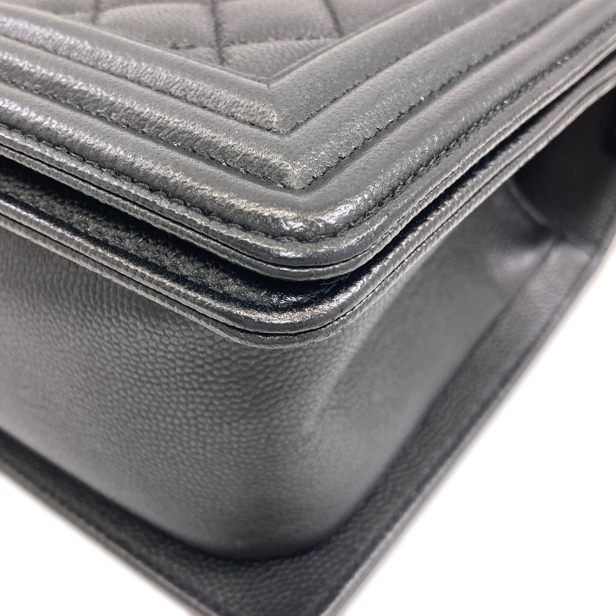 シャネル ボーイシャネル シルバー金具 ショルダーバッグ 中古 商品画像18