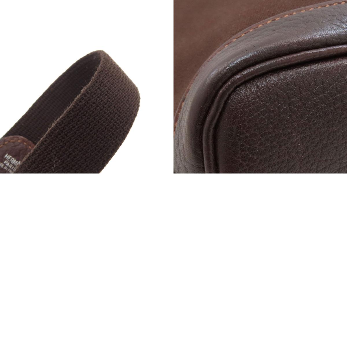 エルメス ガーデンファイルPM シルバー金具 ハンドバッグ 中古 商品画像20
