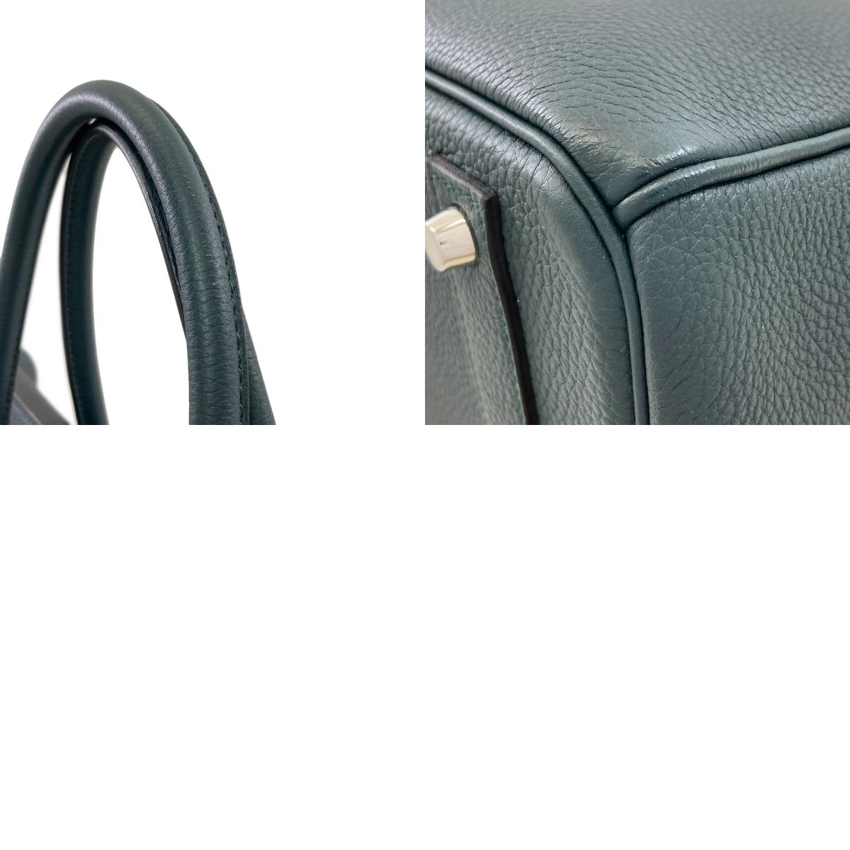 エルメス バーキン40 オフィサー ヴェールシプレ シルバー金具 ハンドバッグ 中古 商品画像20