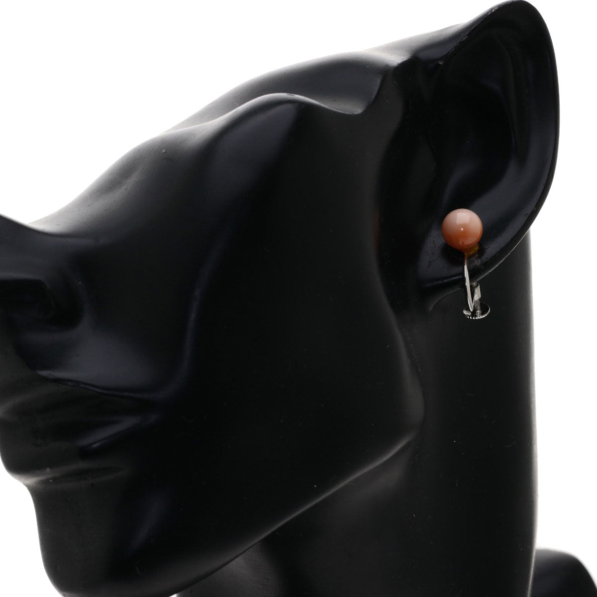 SELECT JEWELRY セレクトジュエリー サンゴ 珊瑚 イヤリング SV レディース 中古