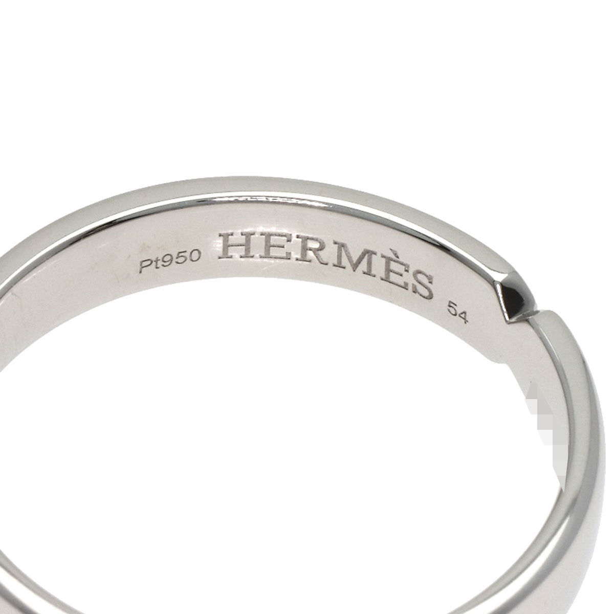 HERMES エルメス エヴァー・ケリー #50 リング・指輪 PT950 レディース 中古