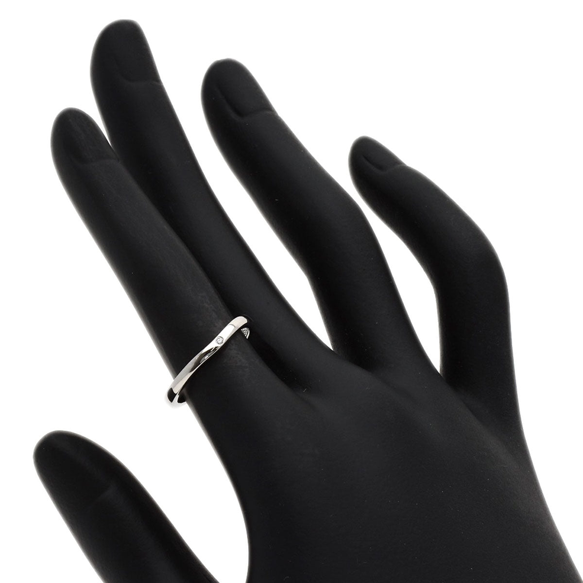 カルティエ バレリーナ ウェディングバンド 3P ダイヤモンド #50 リング・指輪 中古 商品画像7
