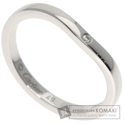カルティエ バレリーナ カーブ 3Pダイヤモンド #49 リング・指輪 中古 商品画像1