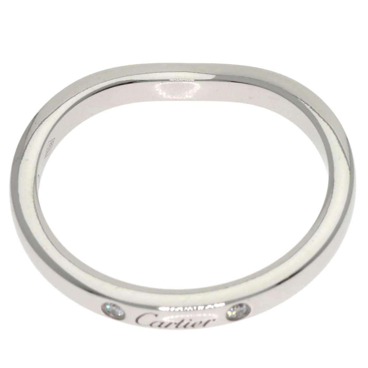 カルティエ バレリーナ カーブ 3Pダイヤモンド #49 リング・指輪 中古 商品画像5