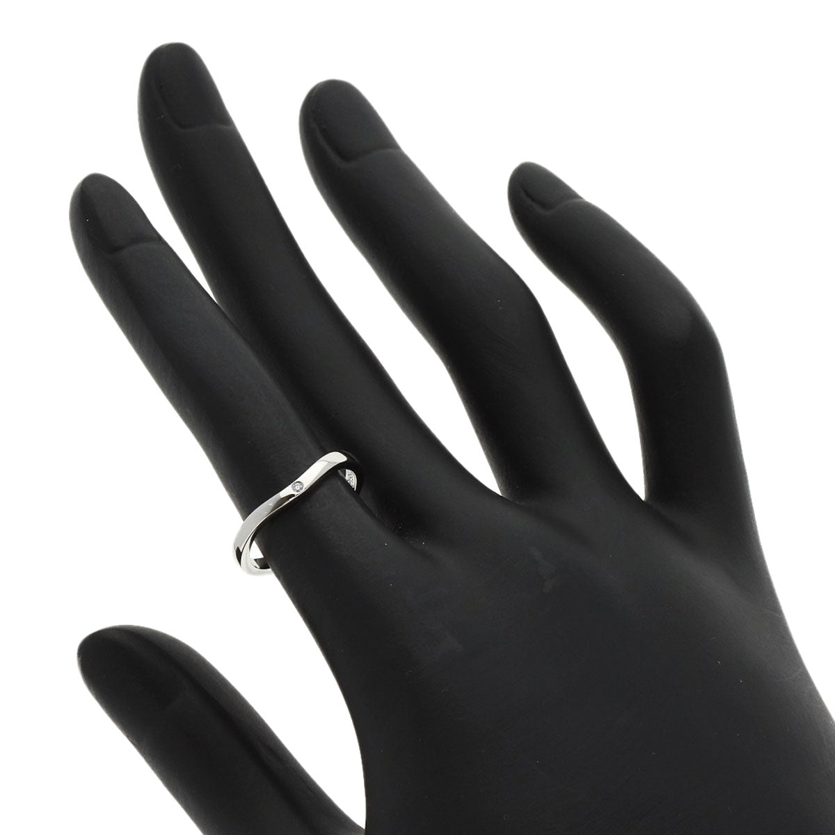 カルティエ バレリーナ カーブ 3Pダイヤモンド #49 リング・指輪 中古 商品画像8