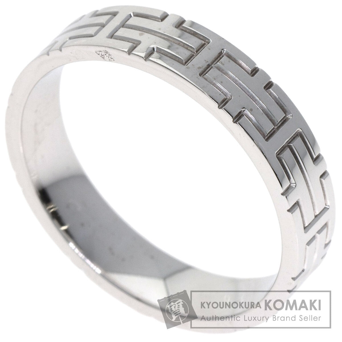 HERMES エルメス キリム #62 リング・指輪 K18WG メンズ 中古