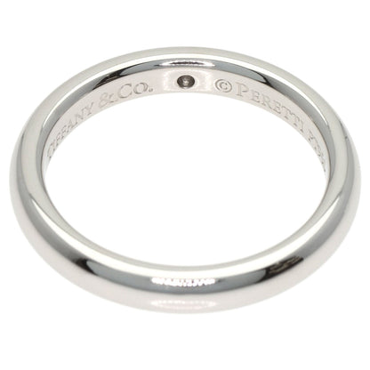 TIFFANY&Co. ティファニー スタッキングバンド 1P ダイヤモンド リング・指輪 PT950 レディース 中古
