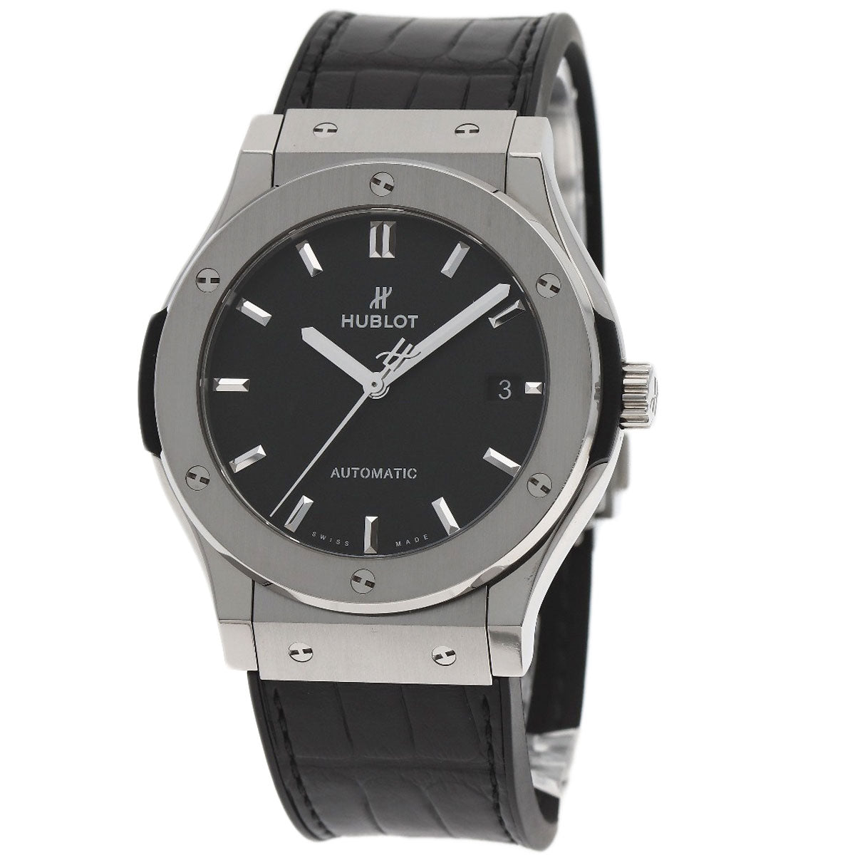 HUBLOT ウブロ 511.NX.1171.LR クラシック フュージョン チタニウム 腕時計 チタン メンズ 中古