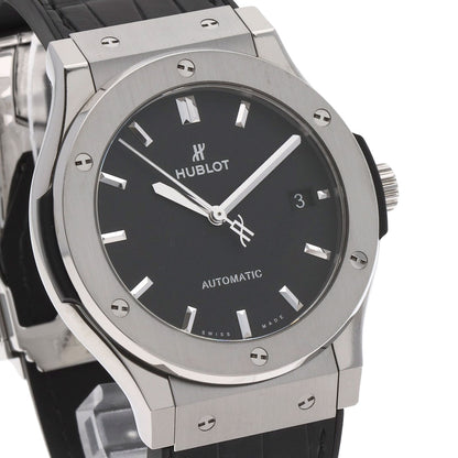 HUBLOT ウブロ 511.NX.1171.LR クラシック フュージョン チタニウム 腕時計 チタン メンズ 中古
