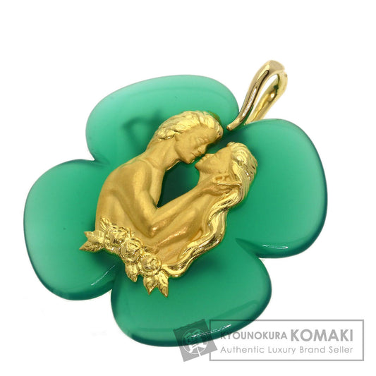 カレライカレラ アダム＆イヴ カルセドニー ペンダントトップ 中古 商品画像1