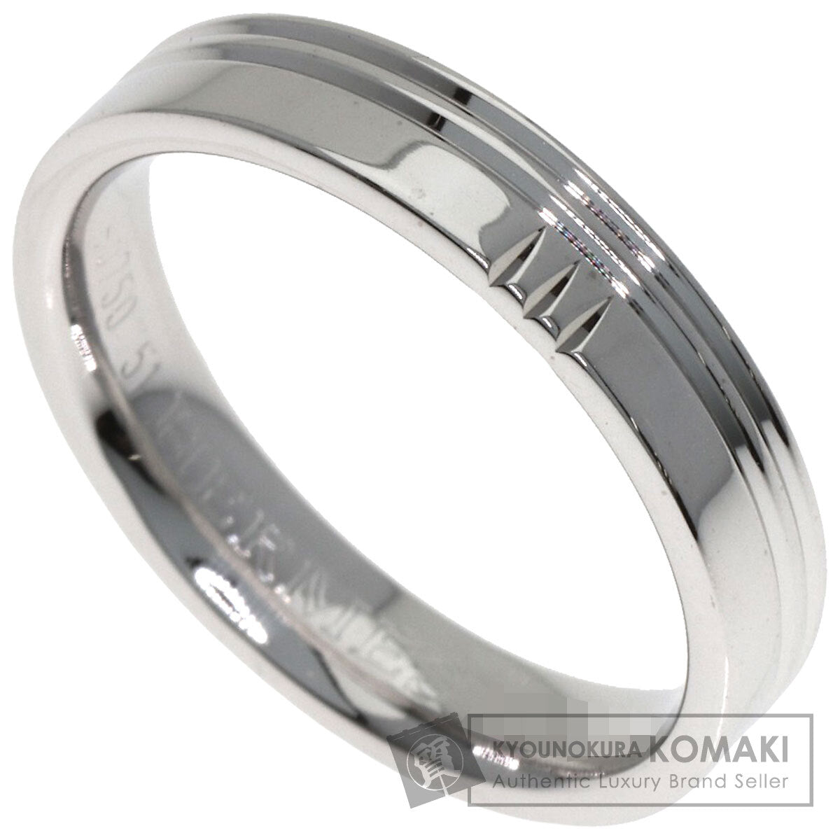 HERMES エルメス アリアンス ケリー #51 リング・指輪 K18WG レディース 中古