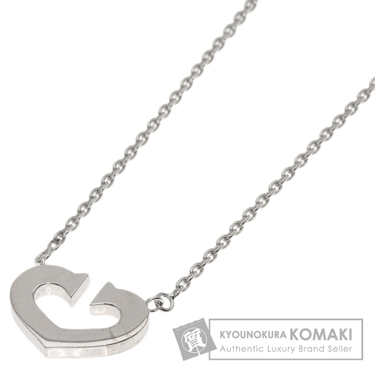 カルティエ Cハート ネックレス 中古 商品画像1