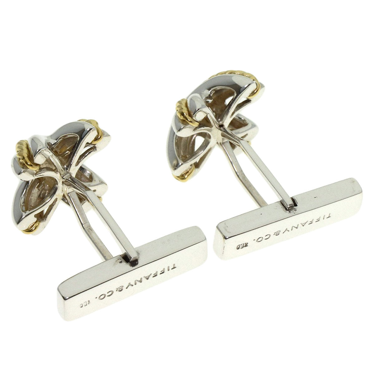 TIFFANY&Co. ティファニー シグネチャー カフス SV メンズ 中古