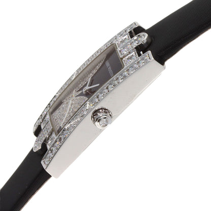 HARRY WINSTON ハリーウィンストン 310LQW アヴェニュー ナイト パピヨン 腕時計 K18WG レディース 中古