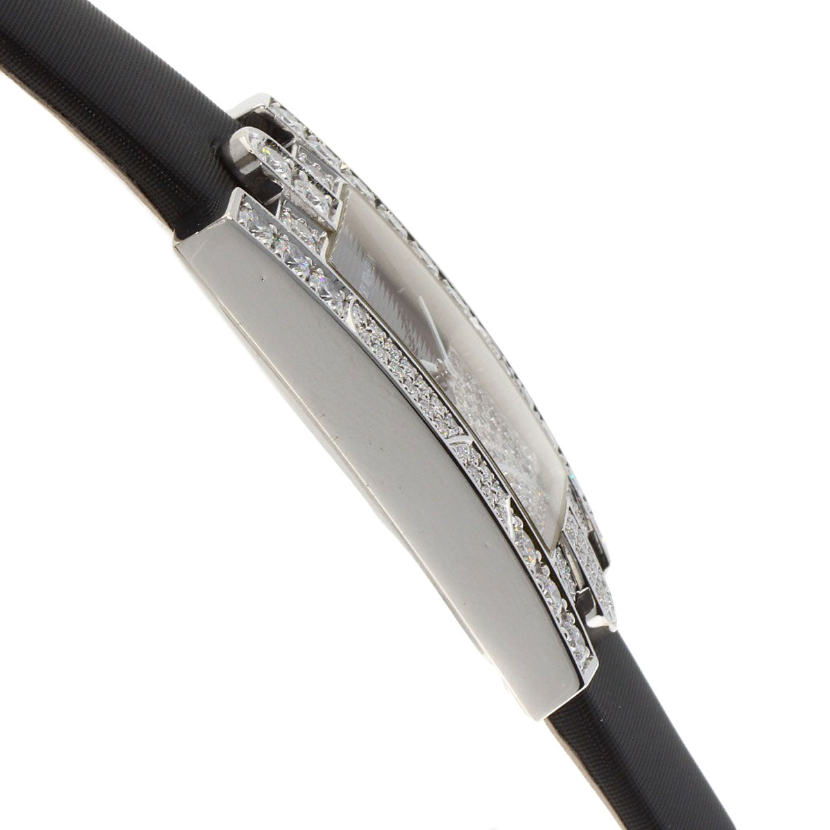 HARRY WINSTON ハリーウィンストン 310LQW アヴェニュー ナイト パピヨン 腕時計 K18WG レディース 中古