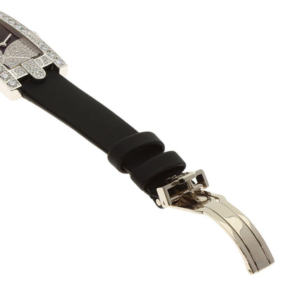 HARRY WINSTON ハリーウィンストン 310LQW アヴェニュー ナイト パピヨン 腕時計 K18WG レディース 中古
