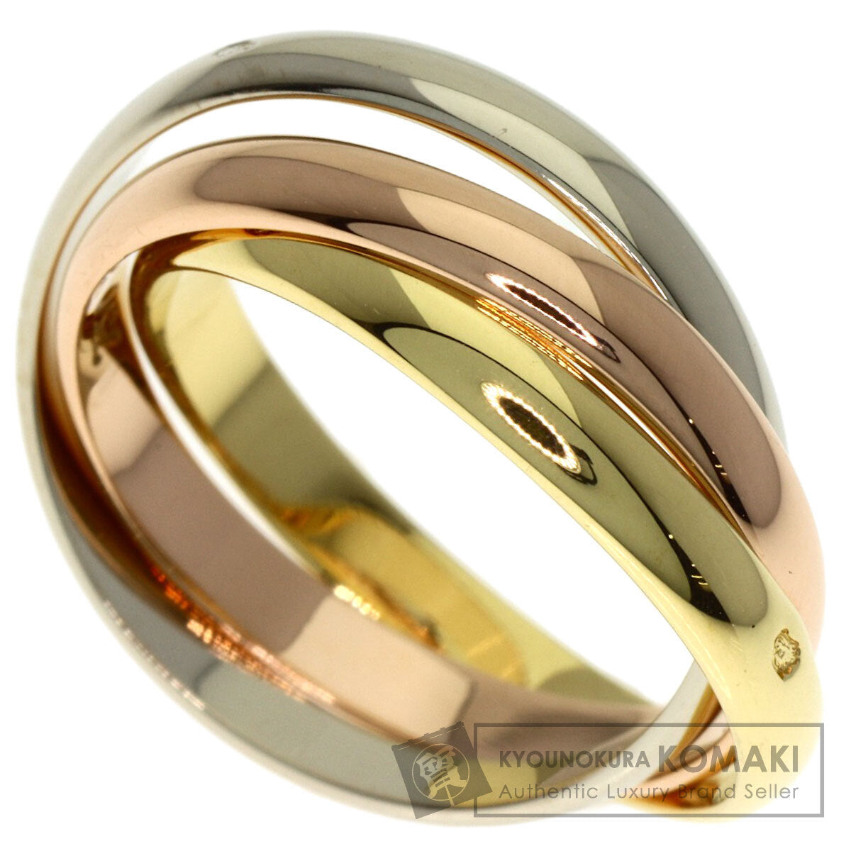 カルティエ トリニティ SM #48 リング・指輪 中古 商品画像1