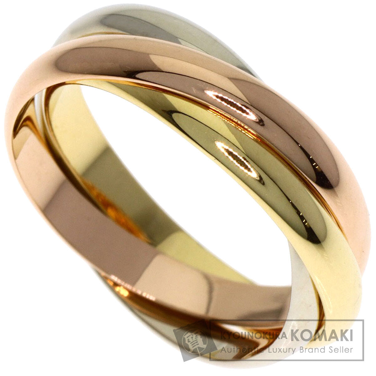 カルティエ トリニティ SM #48 リング・指輪 中古 商品画像1