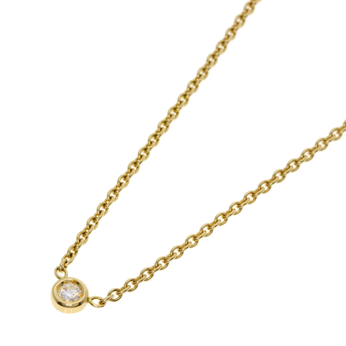 Dior ディオール ミミウィ ダイヤモンド ネックレス K18YG レディース 中古
