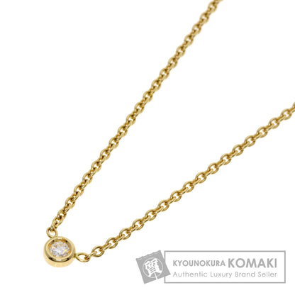 Dior ディオール ミミウィ ダイヤモンド ネックレス K18YG レディース 中古