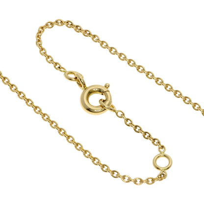 Dior ディオール ミミウィ ダイヤモンド ネックレス K18YG レディース 中古