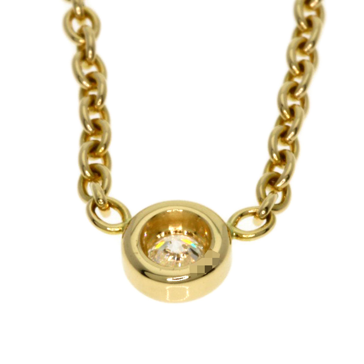 Dior ディオール ミミウィ ダイヤモンド ネックレス K18YG レディース 中古
