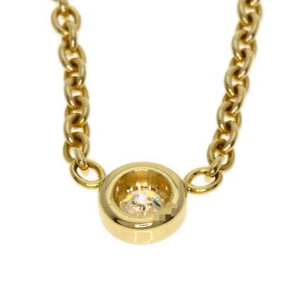 Dior ディオール ミミウィ ダイヤモンド ネックレス K18YG レディース 中古