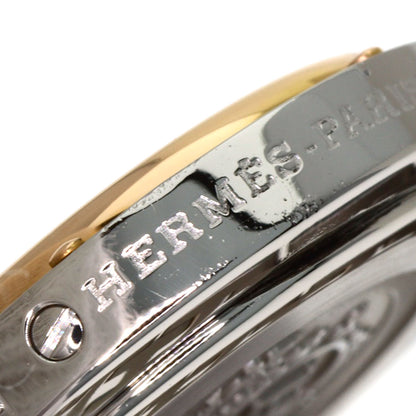 HERMES エルメス CL4.221 クリッパー 新バックル 腕時計 SS レディース 中古