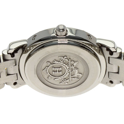HERMES エルメス CL4.221 クリッパー 新バックル 腕時計 SS レディース 中古