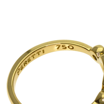 TIFFANY&Co. ティファニー オープンハート リング・指輪 K18YG レディース 中古