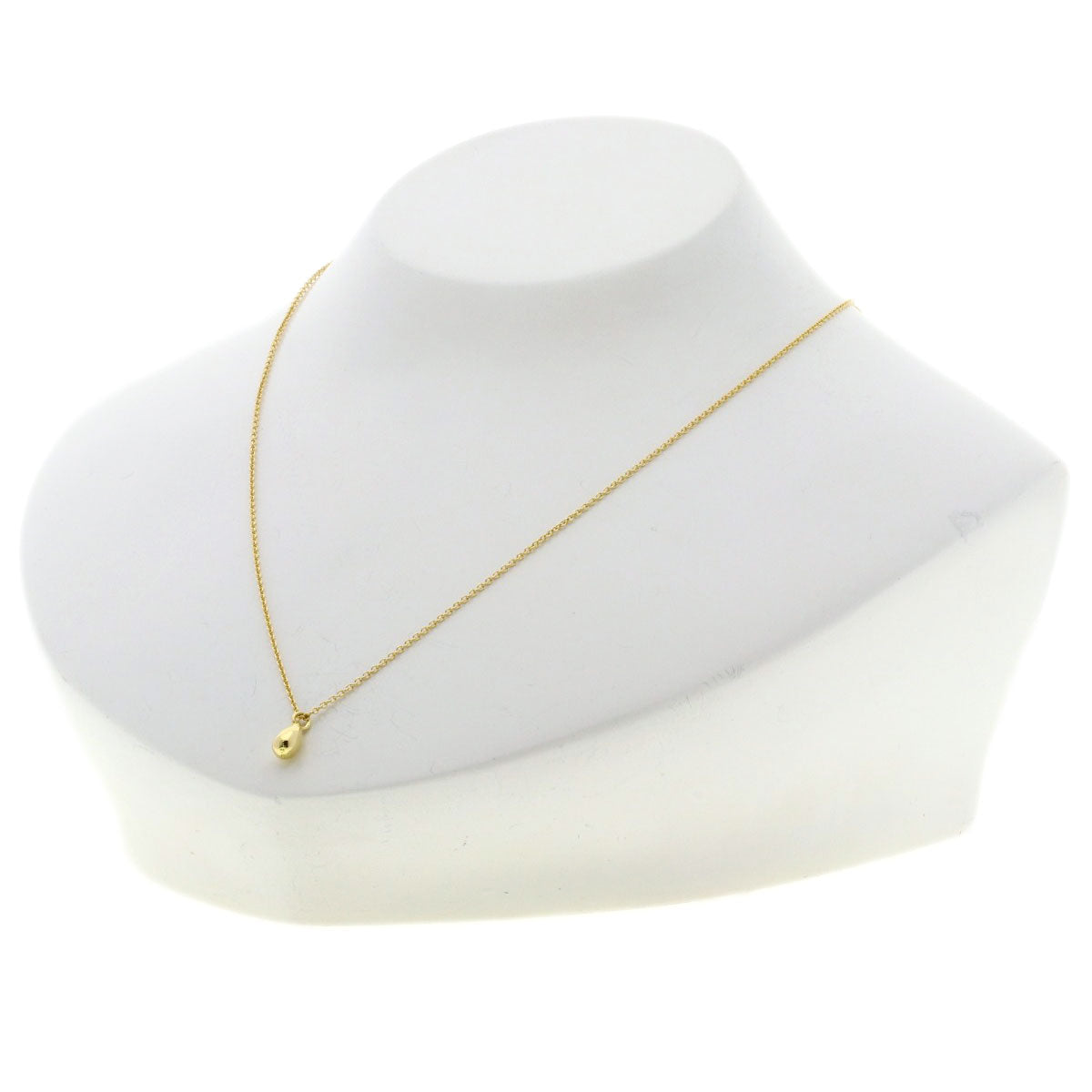 TIFFANY&Co. ティファニー ティアドロップ ネックレス K18YG レディース 中古