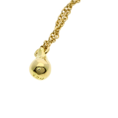 TIFFANY&Co. ティファニー ティアドロップ ネックレス K18YG レディース 中古
