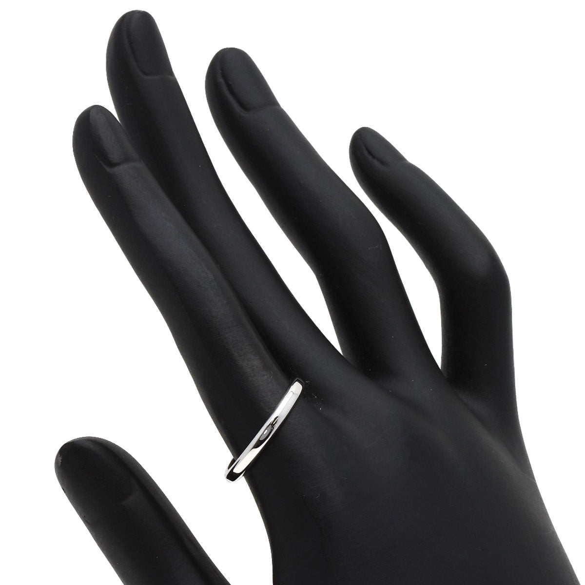 Van Cleef & Arpels ヴァンクリーフ＆アーペル タンドルモン マリッジリング #56 リング・指輪 PT950 レディース 中古