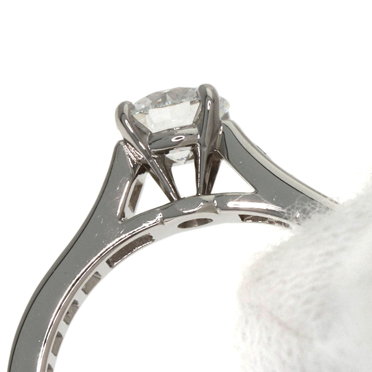 CARTIER カルティエ ソリテール ダイヤモンド #48 リング・指輪 PT950 レディース 中古