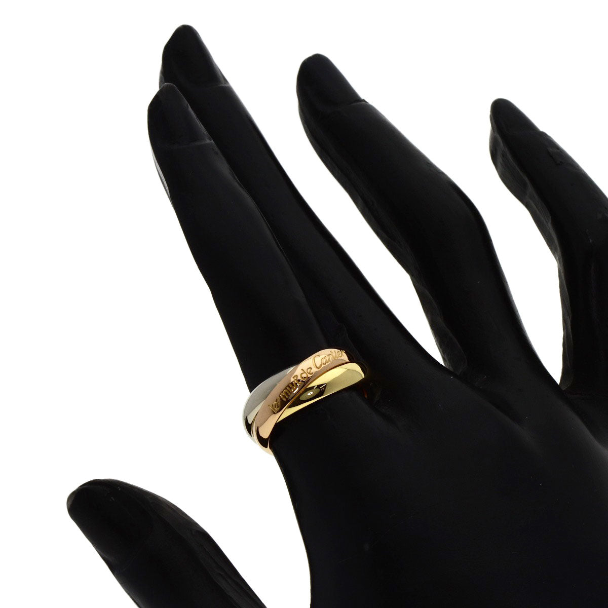 CARTIER カルティエ トリニティ #50 リング・指輪 K18YG レディース 中古