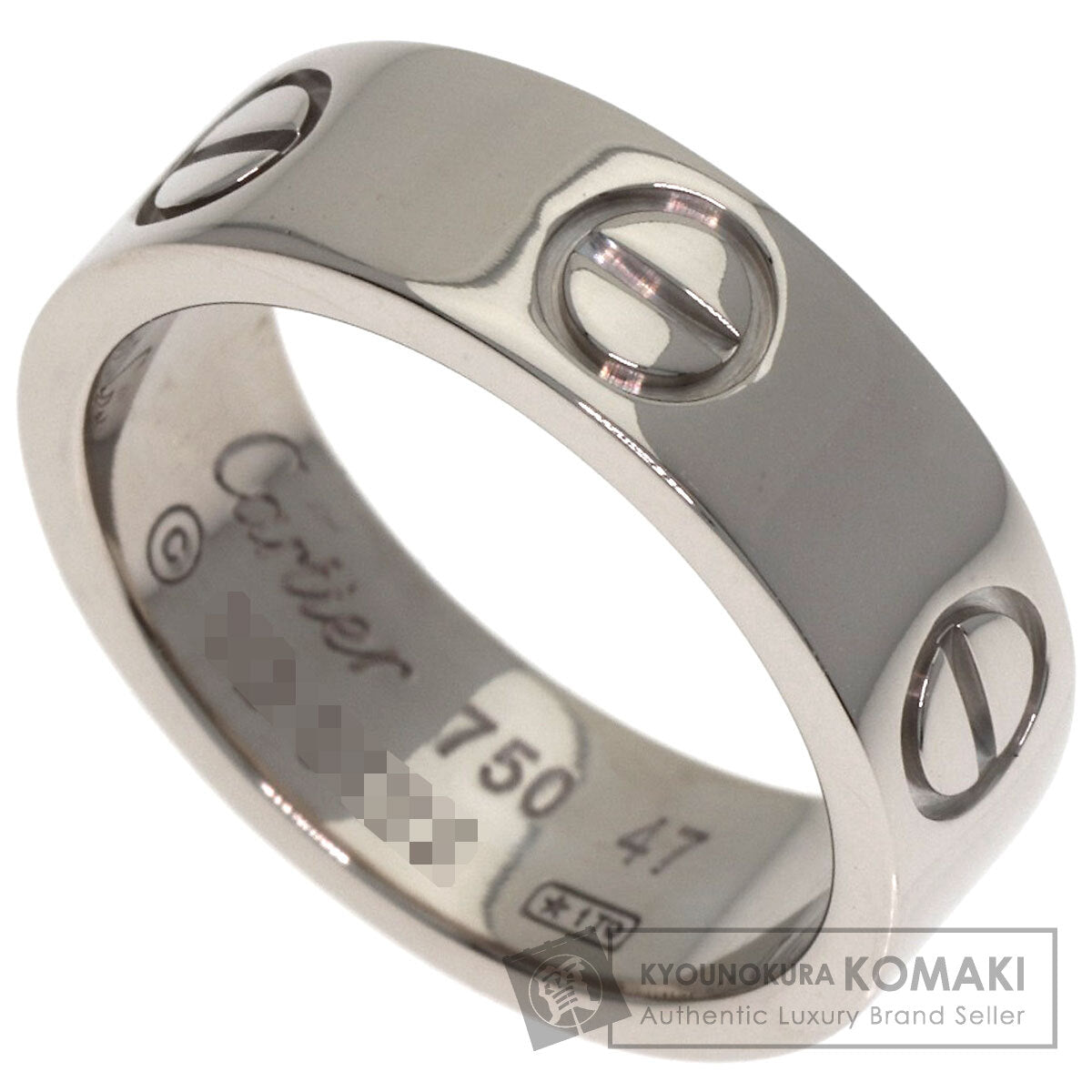 カルティエ ラブリング #47 リング・指輪 中古 商品画像1