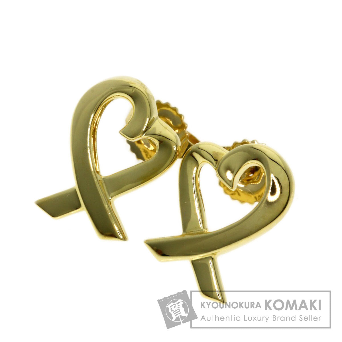 ティファニー ラビングハート ピアス 中古 商品画像1