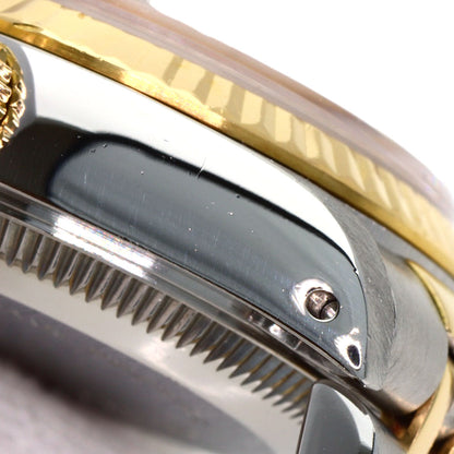 ROLEX ロレックス 69173G デイトジャスト 10P ダイヤモンド 腕時計 SS レディース 中古