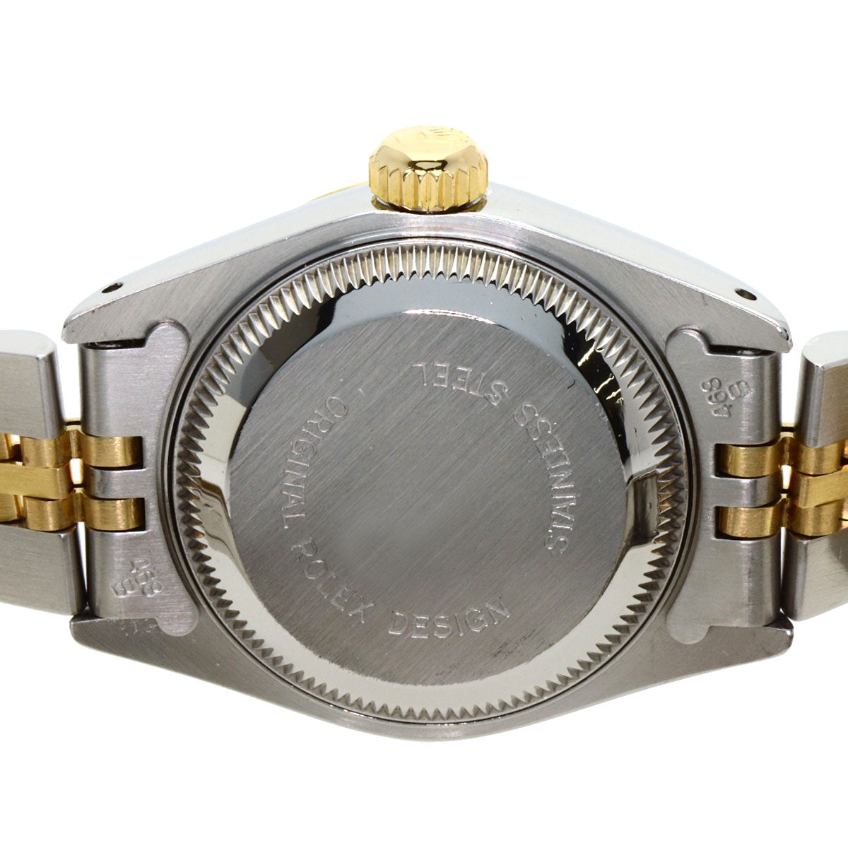 ROLEX ロレックス 69173G デイトジャスト 10P ダイヤモンド 腕時計 SS レディース 中古