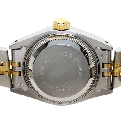 ROLEX ロレックス 69173G デイトジャスト 10P ダイヤモンド 腕時計 SS レディース 中古