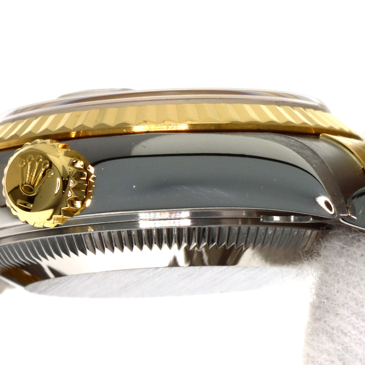 ROLEX ロレックス 79173G デイトジャスト 10P ダイヤモンド 腕時計 SS レディース 中古