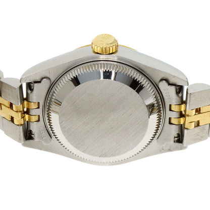 ROLEX ロレックス 79173G デイトジャスト 10P ダイヤモンド 腕時計 SS レディース 中古