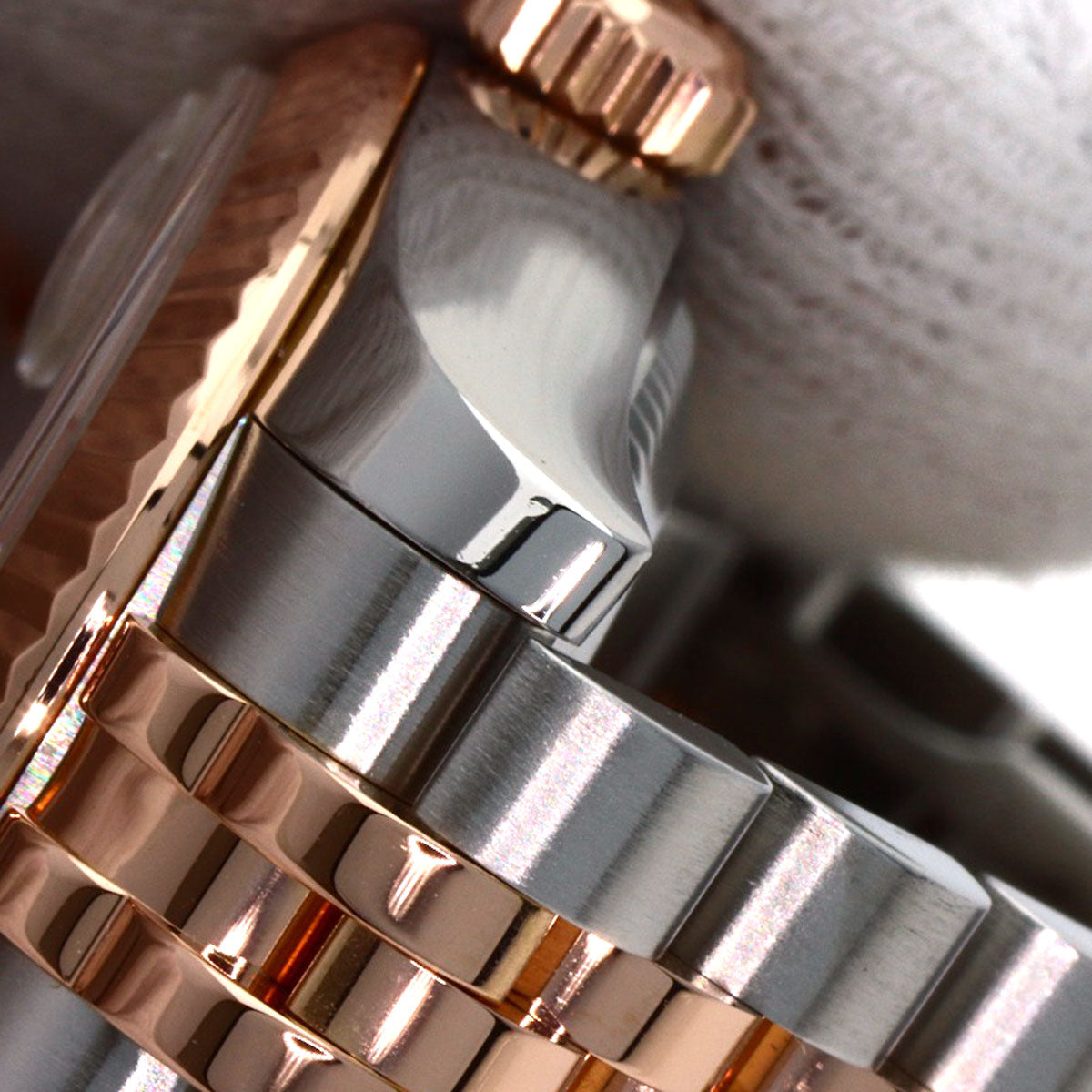ROLEX ロレックス 179171G デイトジャスト 10P ダイヤモンド 腕時計 SS レディース 中古