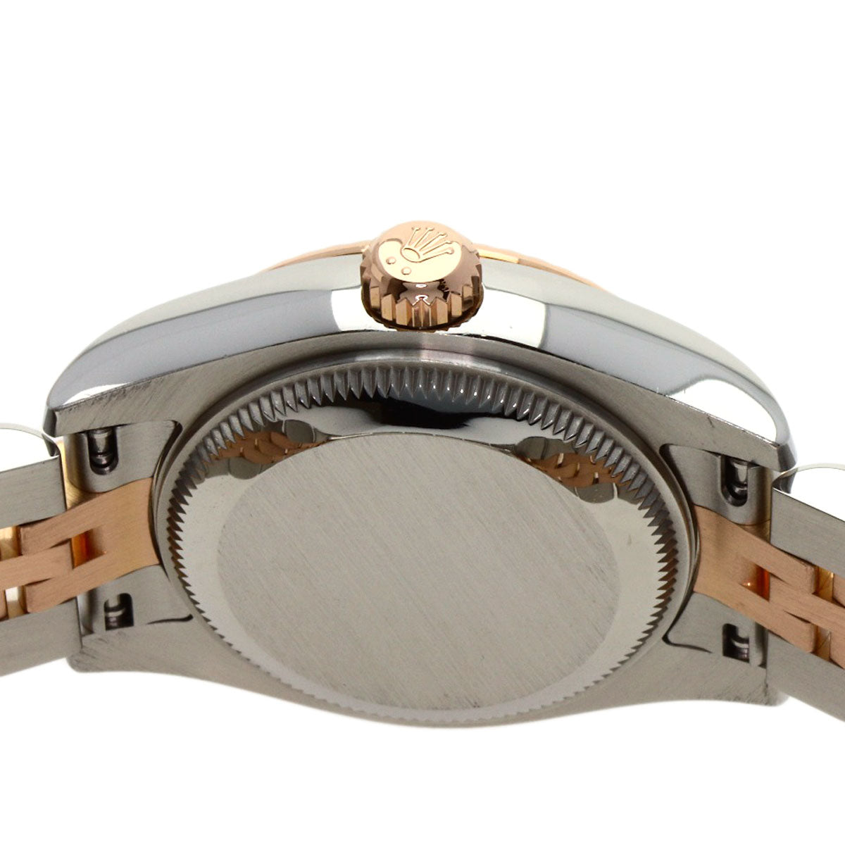 ROLEX ロレックス 179171G デイトジャスト 10P ダイヤモンド 腕時計 SS レディース 中古